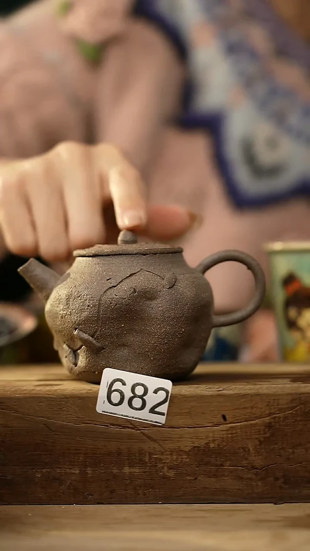 【闪购商品】瓷片设计师手作款/小壶