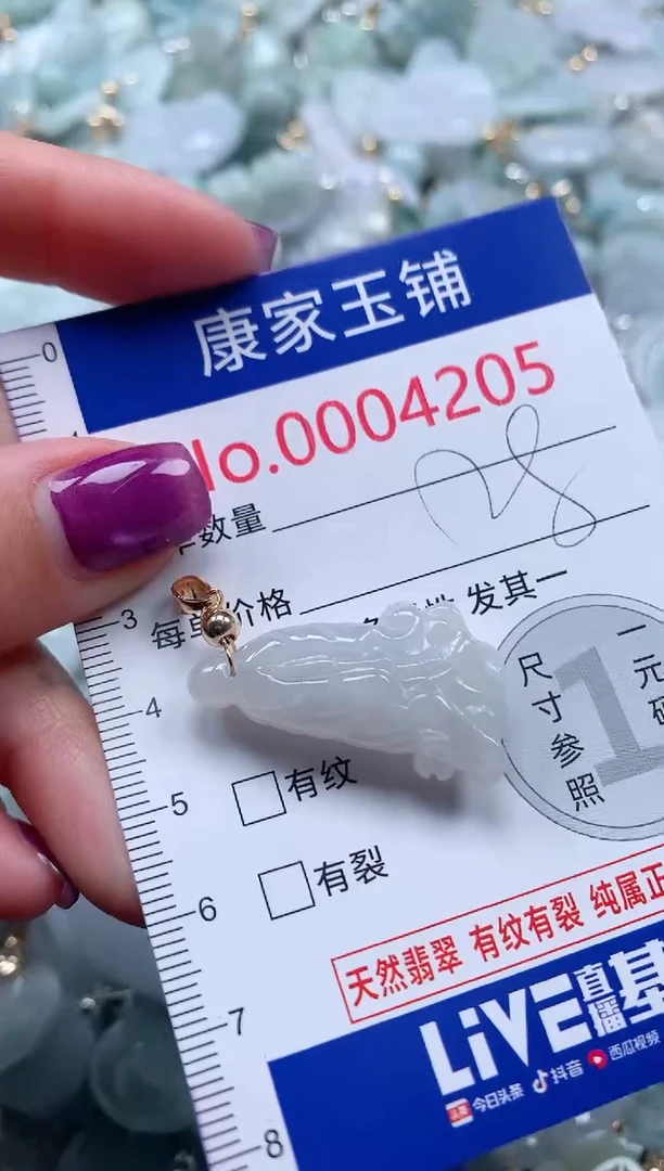 颈饰未镶嵌翡翠4205