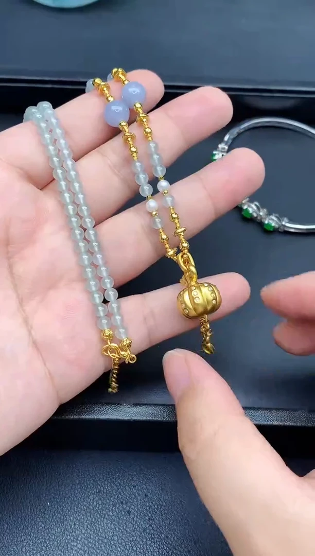 颈饰未镶嵌翡翠682-春日珠宝