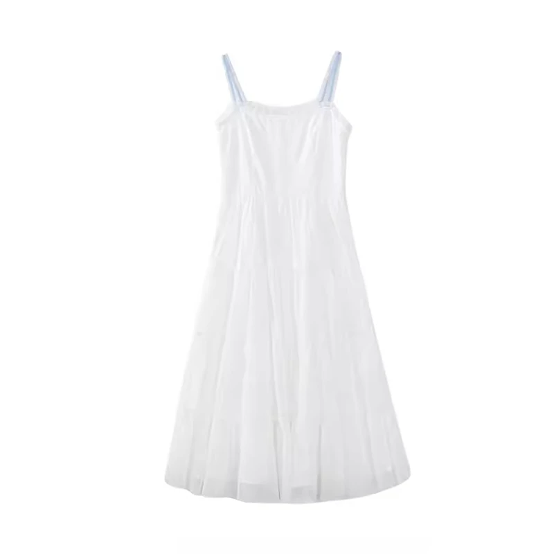 鹿向南《美术馆日记》初春连衣裙女法式气质显瘦穿搭QYM002010