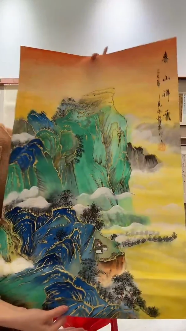 书法jx陈老师国画作品一件