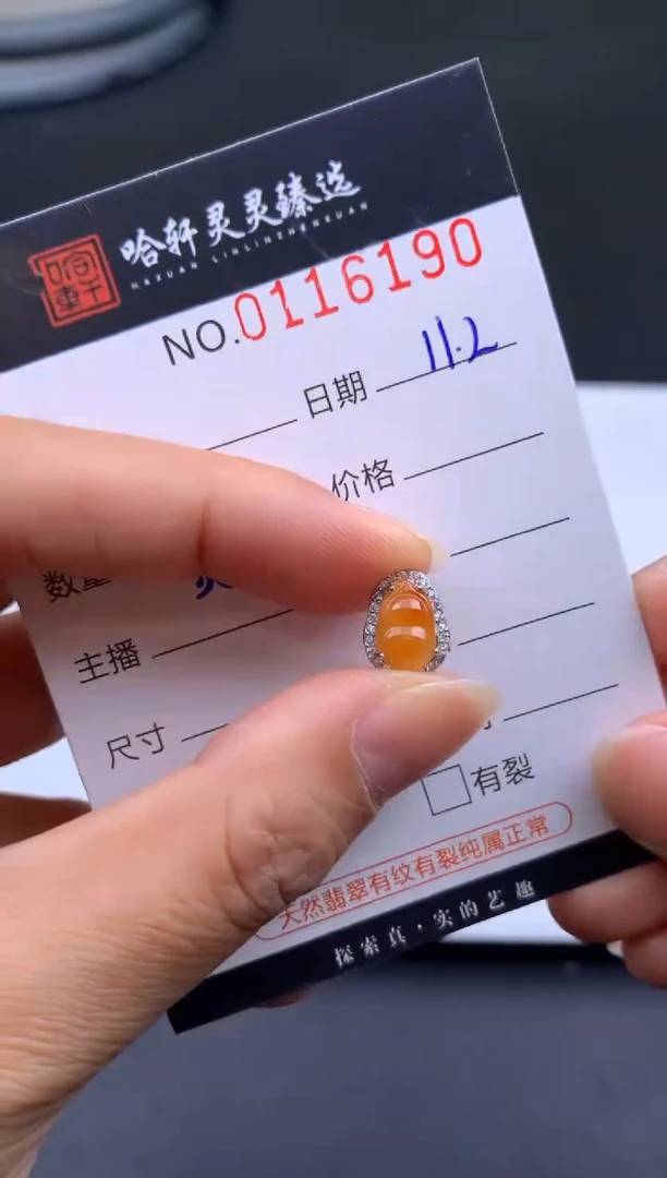 吊坠(不含链)未镶嵌翡翠哈轩  挂件1