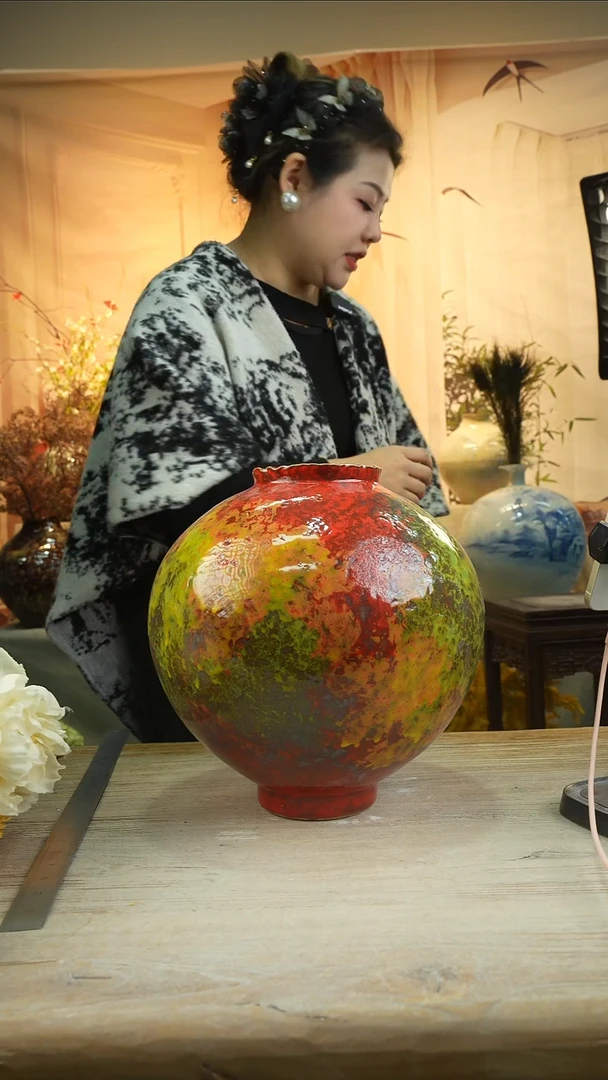 高33口11陶瓷花瓶花器