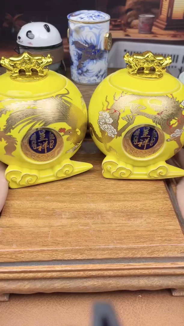 【闪购商品】陶瓷茶具摆件茶叶罐