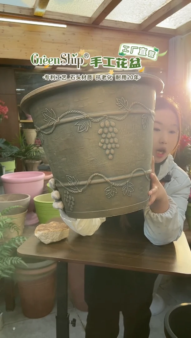 40*33/MK40A/古铜色葡萄藤浮雕外贸尾单