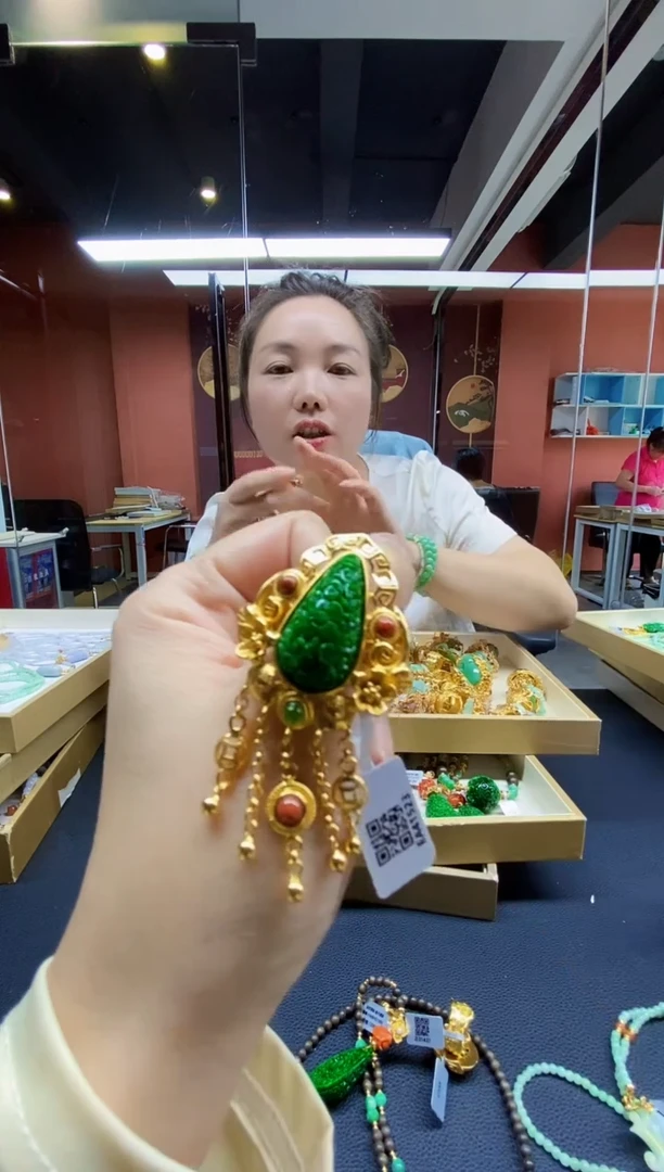 颈饰未镶嵌翡翠翡翠吊坠