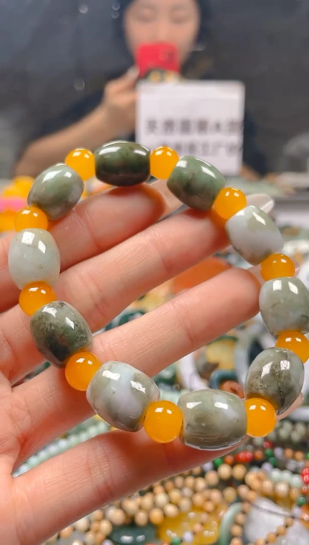 【闪购商品】翡翠颈饰未镶嵌12-13MM/K/翡翠A货一图一物