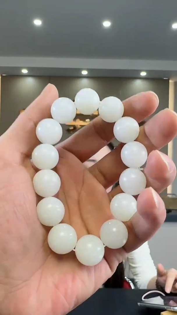 【闪购商品】和田玉手串未镶嵌手串约卡15