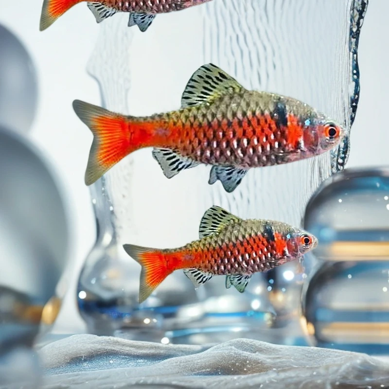 【包损】钻石彩虹鲫耐寒耐养热带鱼原生鱼小型活体群游观赏鱼