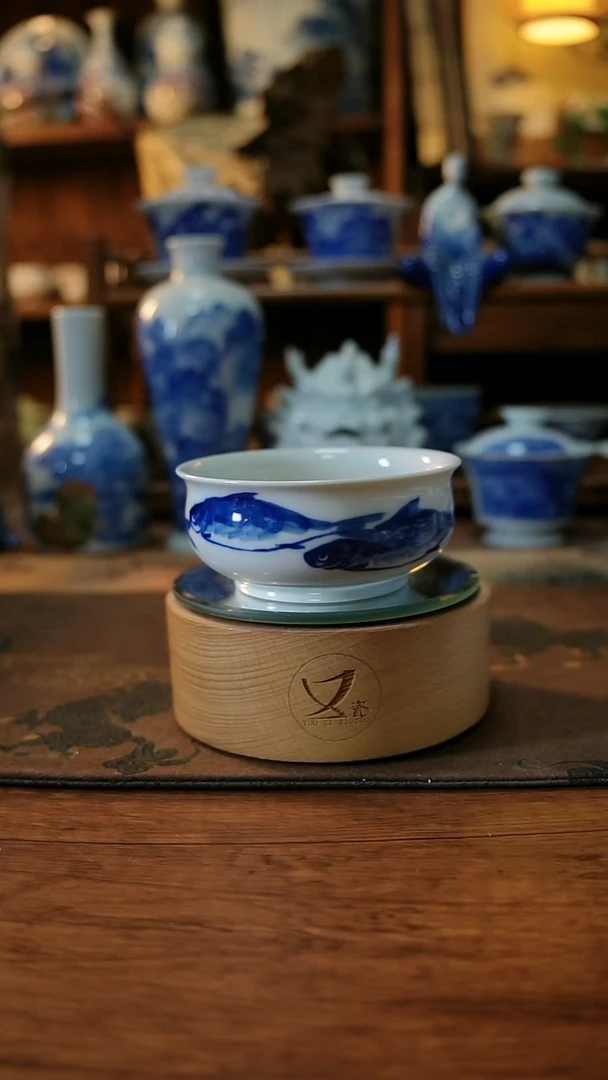 40景德镇手工手绘茶具