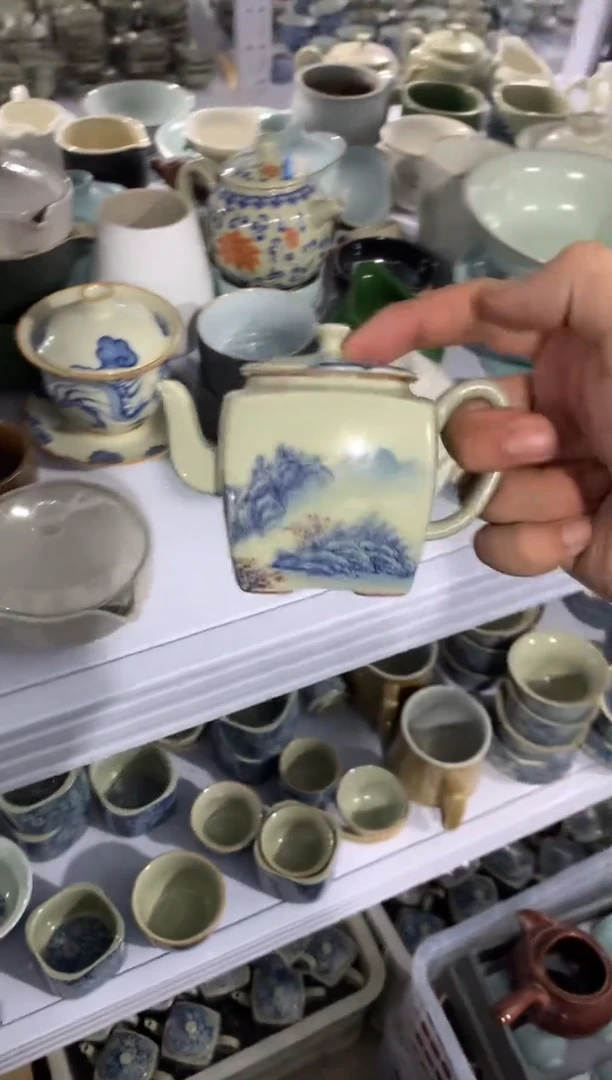 茶壶、盖碗、主人杯、客杯（轻轻微瑕介意勿拍）