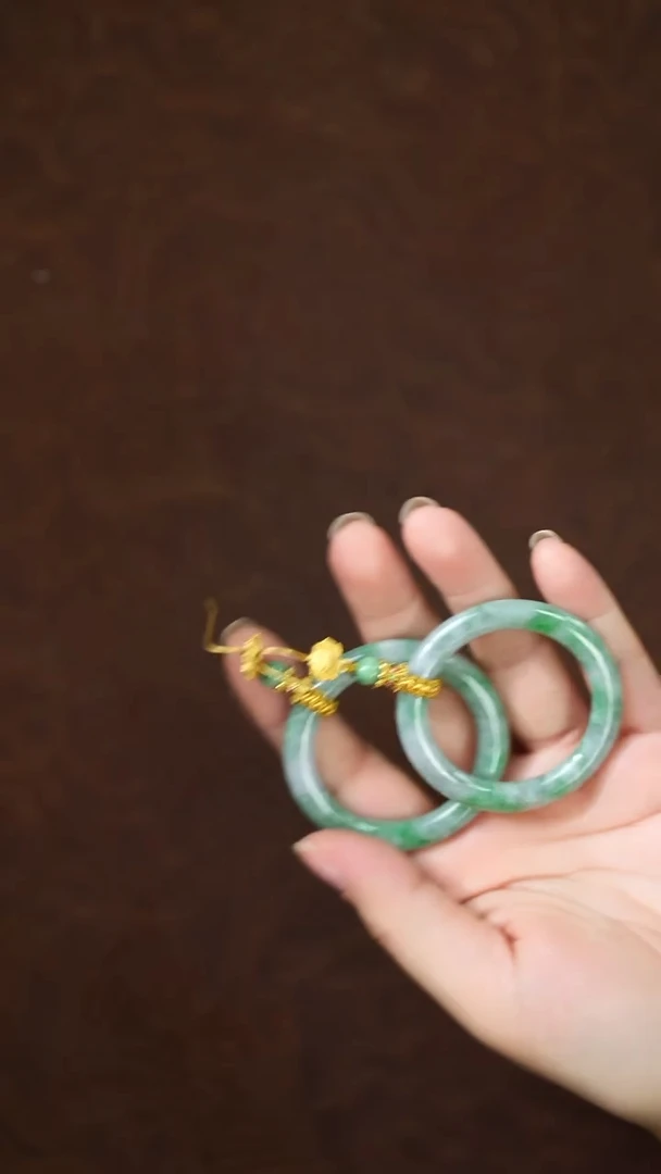 未镶嵌挂件翡翠闪购 甜甜圈 多样性随机发一