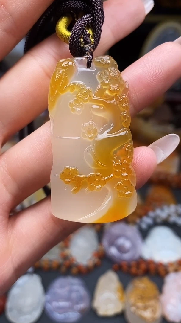 玛瑙/玉髓颈饰未镶嵌飞*dd