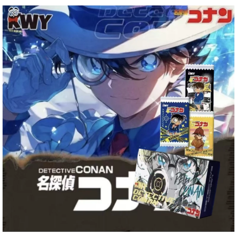 【拆盒-上架】KWY名侦探柯南收藏卡真相只有一个二创盲盒