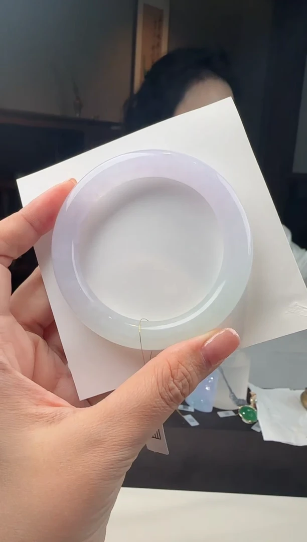 未镶嵌手镯翡翠春彩