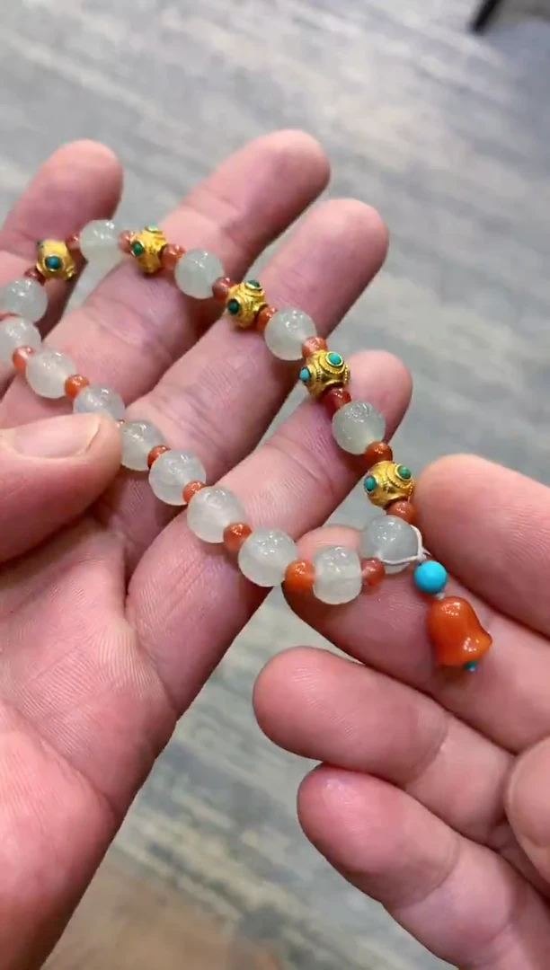 颈饰未镶嵌翡翠天然A货翡翠