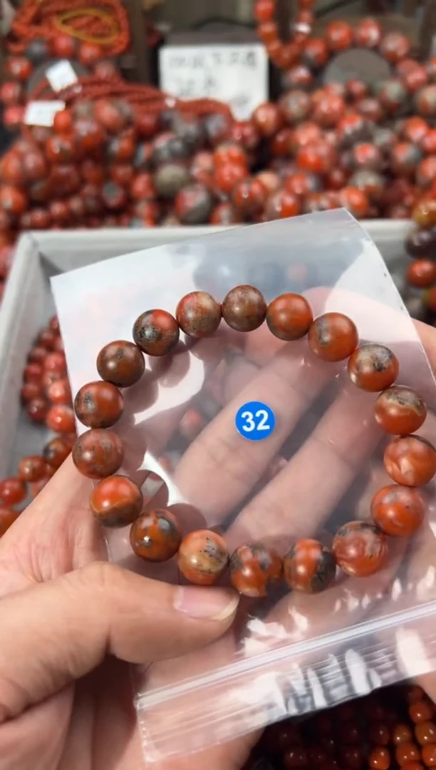 南红玛瑙手串未镶嵌12