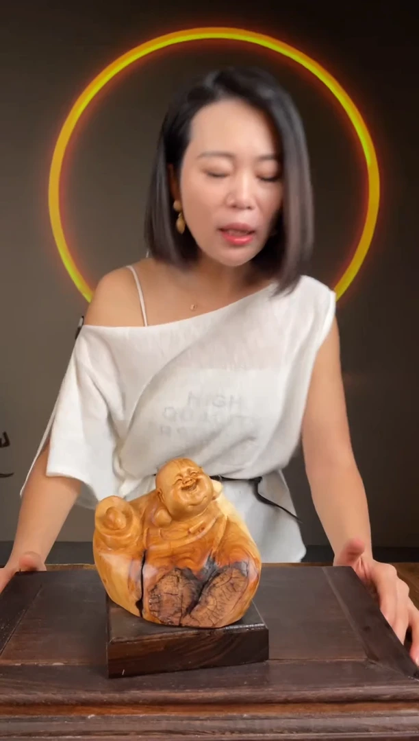 柏木（崖柏）手工摆件,先抢先得! 编号:111