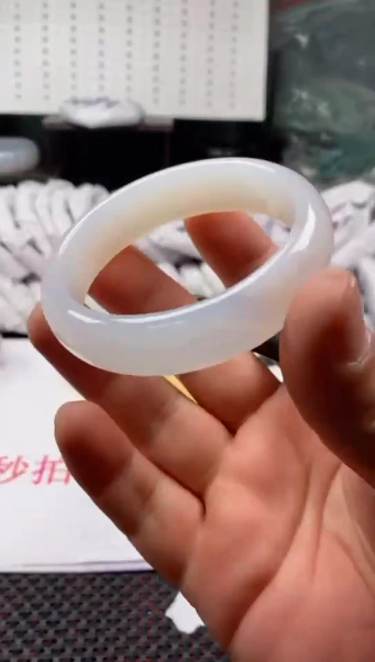 【闪购商品】玛瑙/玉髓手镯未镶嵌328-56多样性发货看清圈口下单