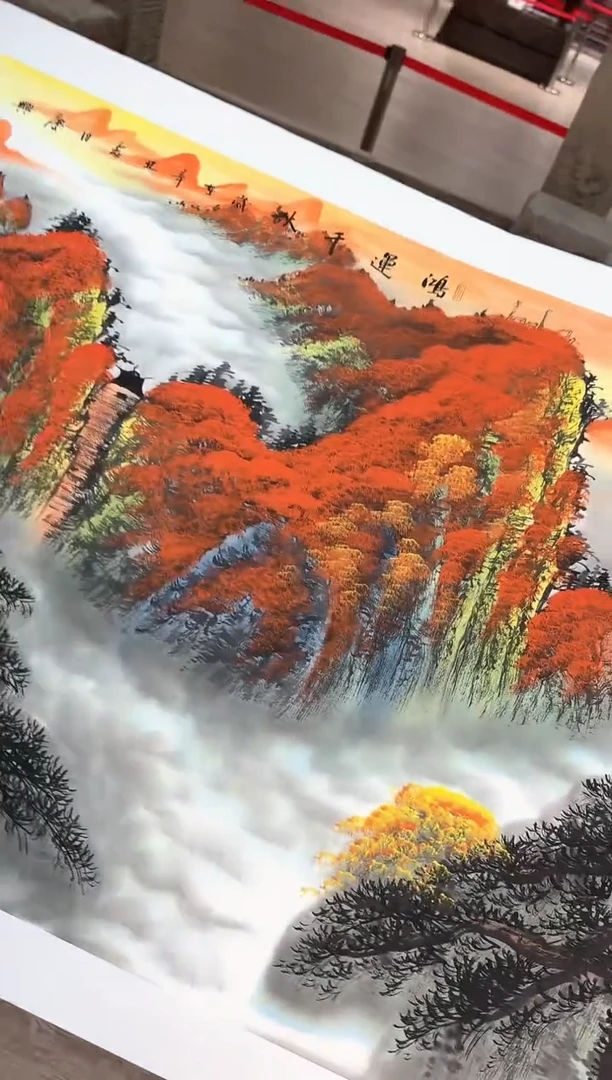 国画70赵隆轩艺术馆李庆兴老师作品