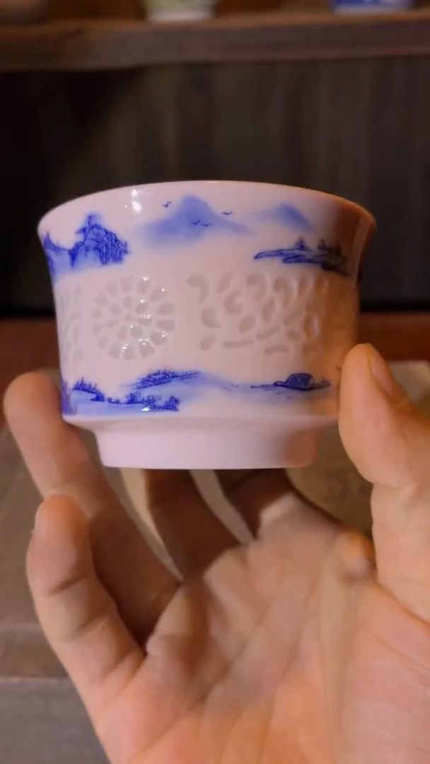 摆件瓷S43景德镇陶瓷摆件