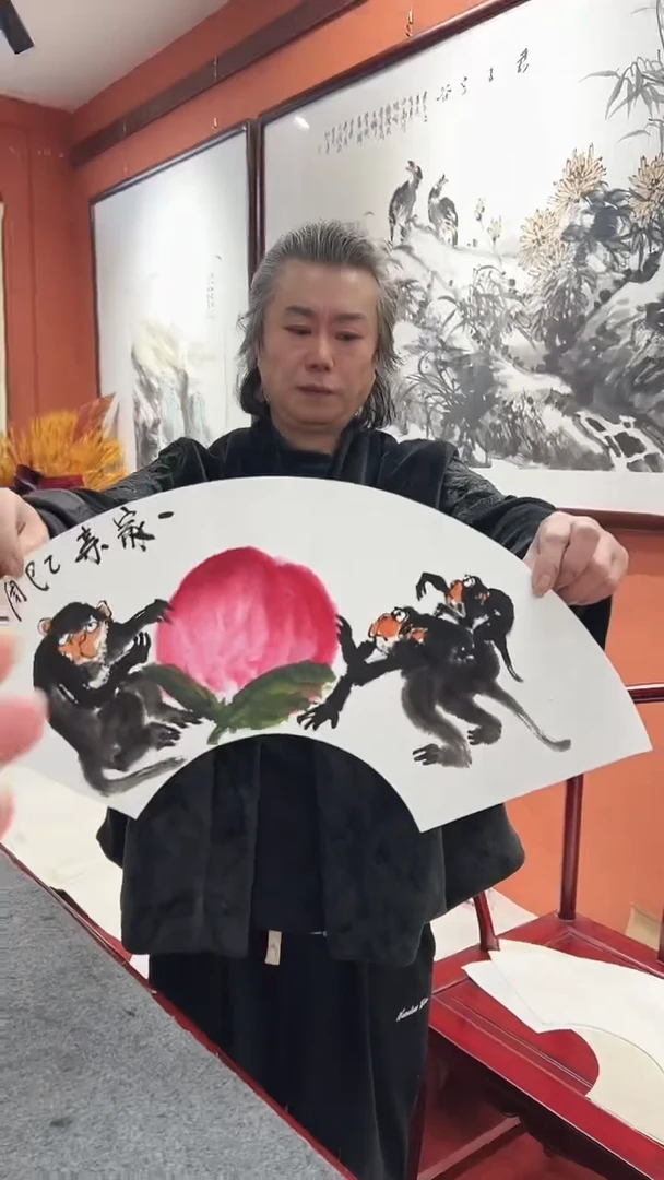 国画周大拙/国画/花鸟