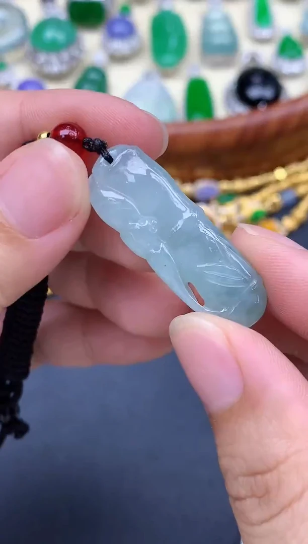 颈饰未镶嵌翡翠42-中国好珍宝