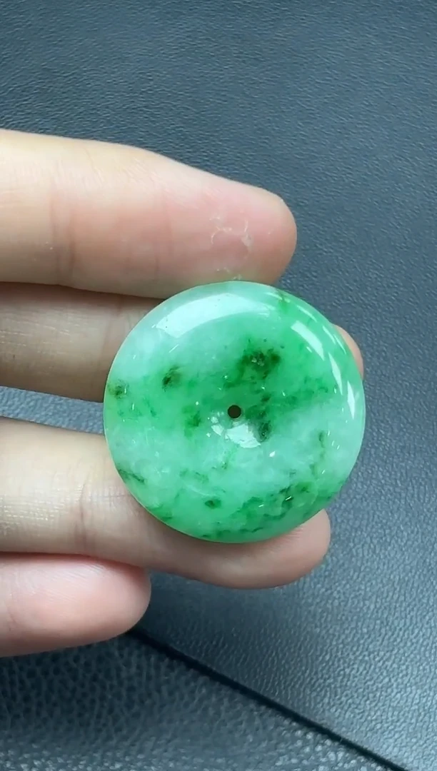 未镶嵌挂件翡翠平安扣