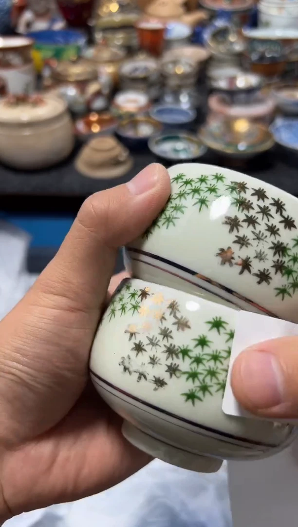 瓷片六**回夏目海外回流瓷器中古品。