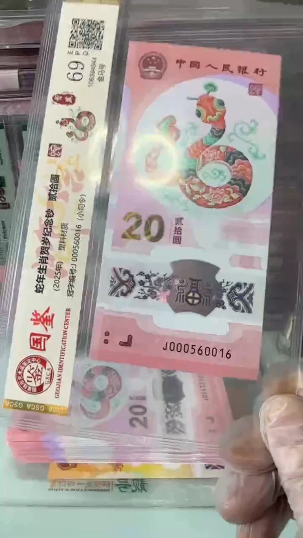 【闪购商品】塑料蛇钞单张-000560016.