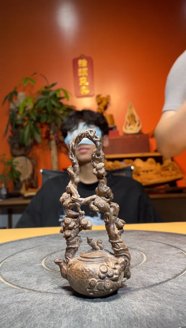 其他风车木（黑檀木）（ 直播推荐 ）提梁壶