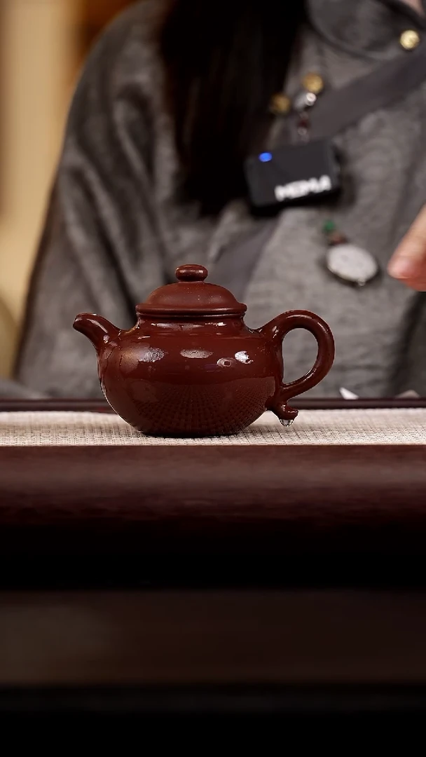 茶壶紫砂范家壶庄  大生底槽清  莲子