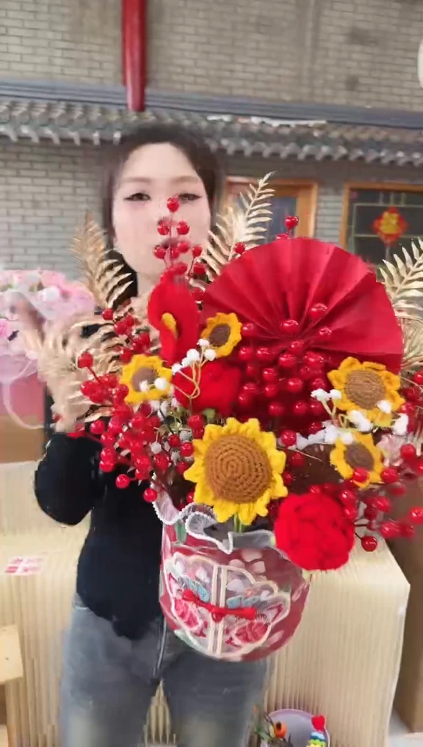 非遗手工定制花束，孤品清仓！！