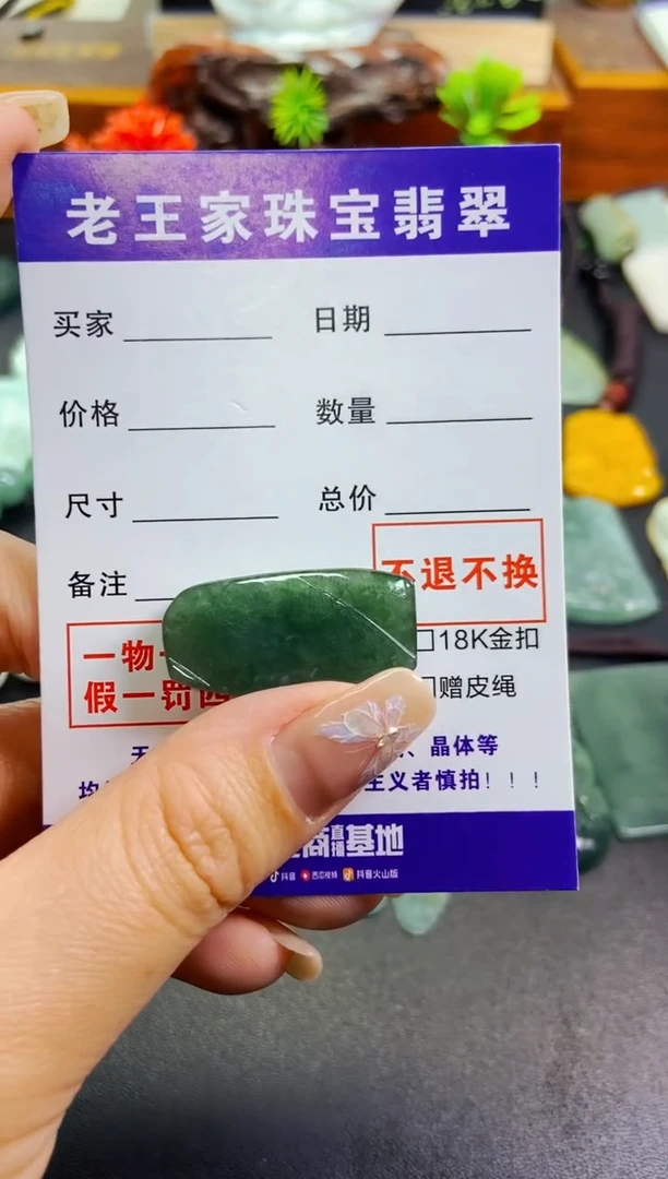 【闪购商品】翡翠颈饰未镶嵌料子