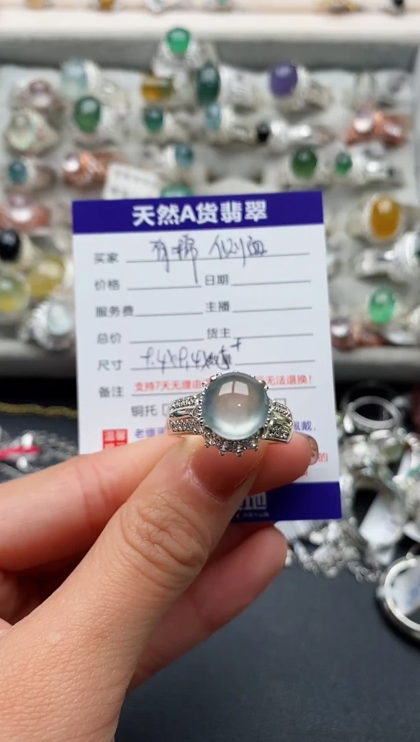 未镶嵌戒指翡翠666666+10