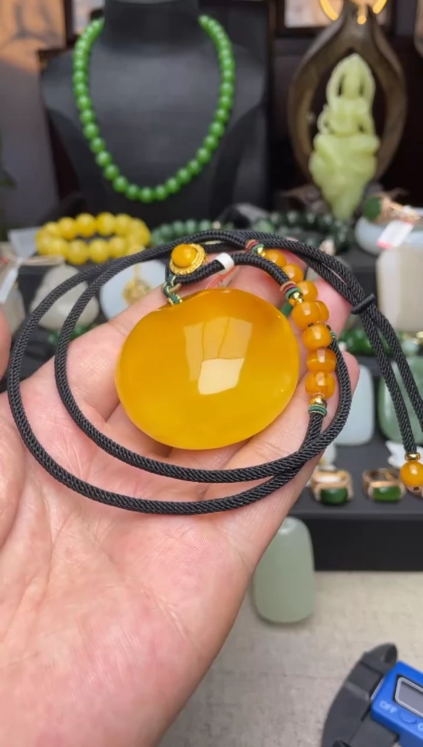 【闪购商品】蜜蜡颈饰未镶嵌sm204吊坠