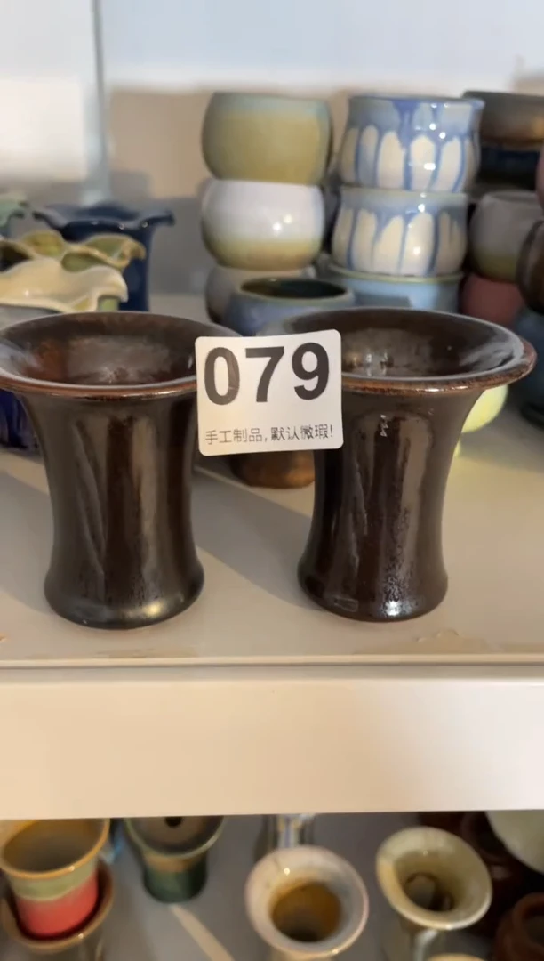 瓷片兜**米079知木小芳花盆