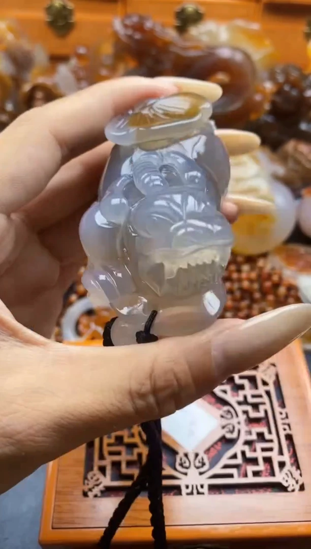 玛瑙/玉髓挂件未镶嵌用****谓ll