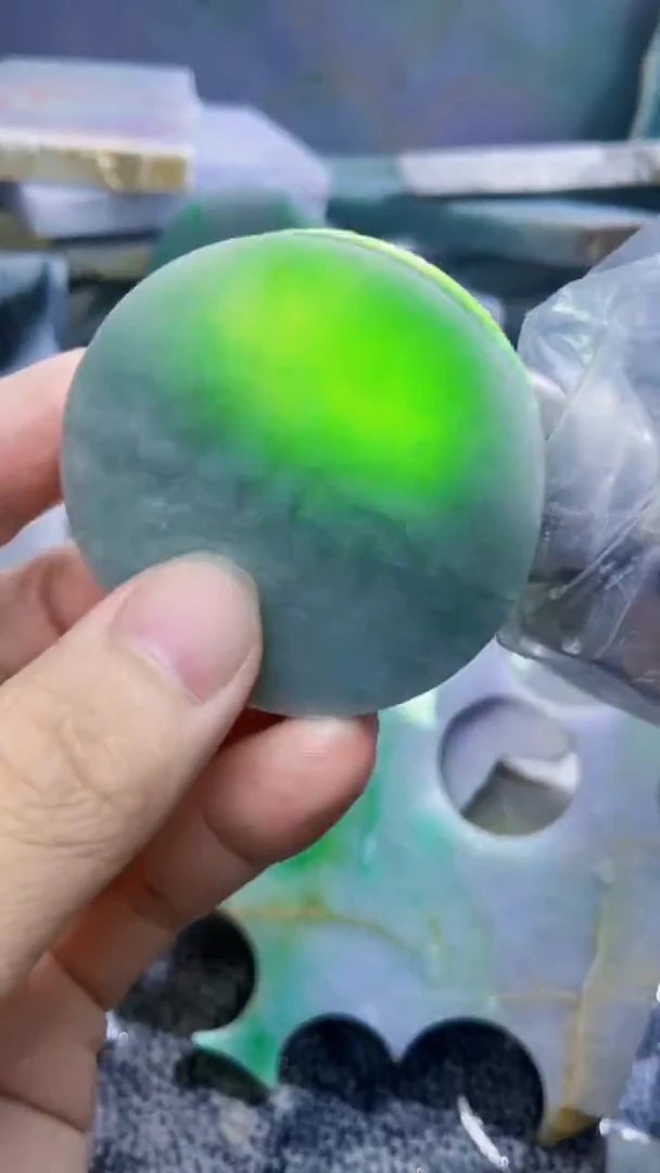 裸石翡翠天然A货翡翠板料