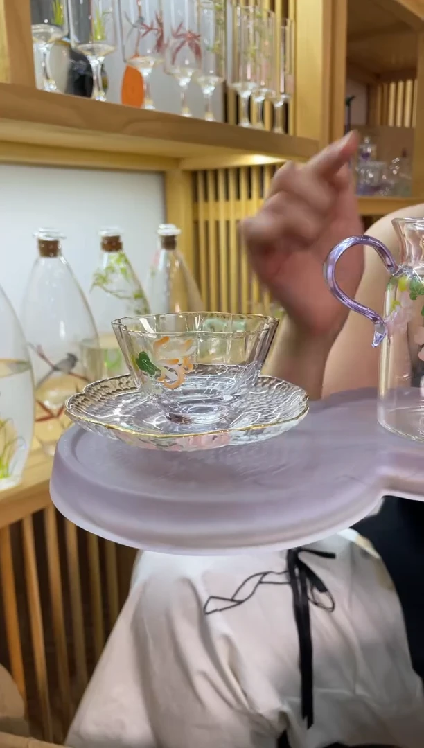 芙蓉花杯碟主人杯啊啊