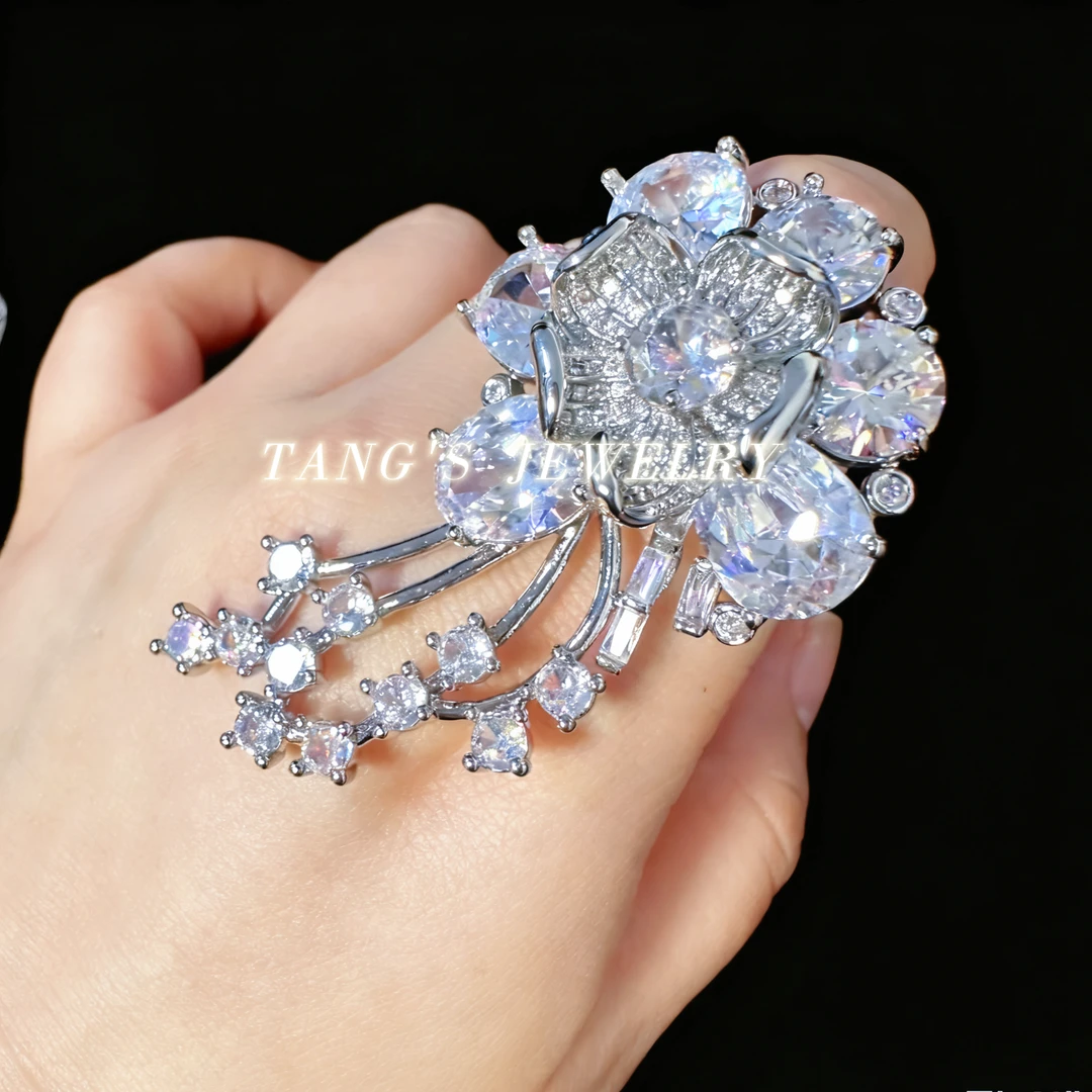 铜合金戒指 明星同款 流星烟花 戒指