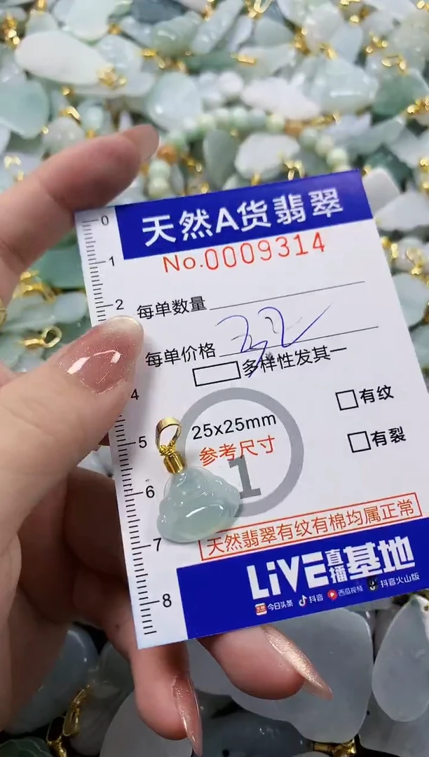 颈饰未镶嵌翡翠天然A货翡翠