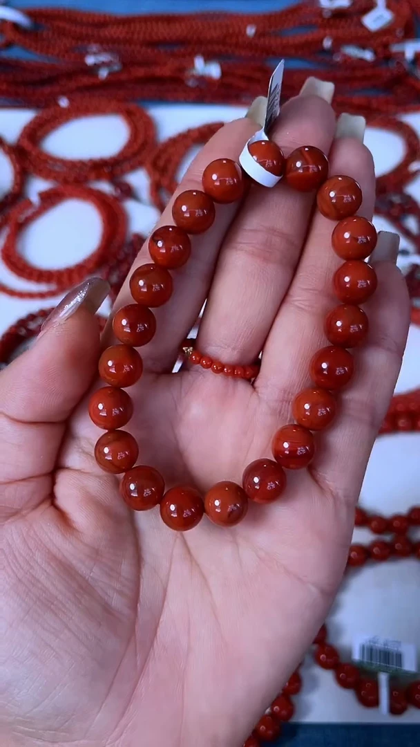 未镶嵌手串南红玛瑙N15凉山瓦西料单圈多样性发其一
