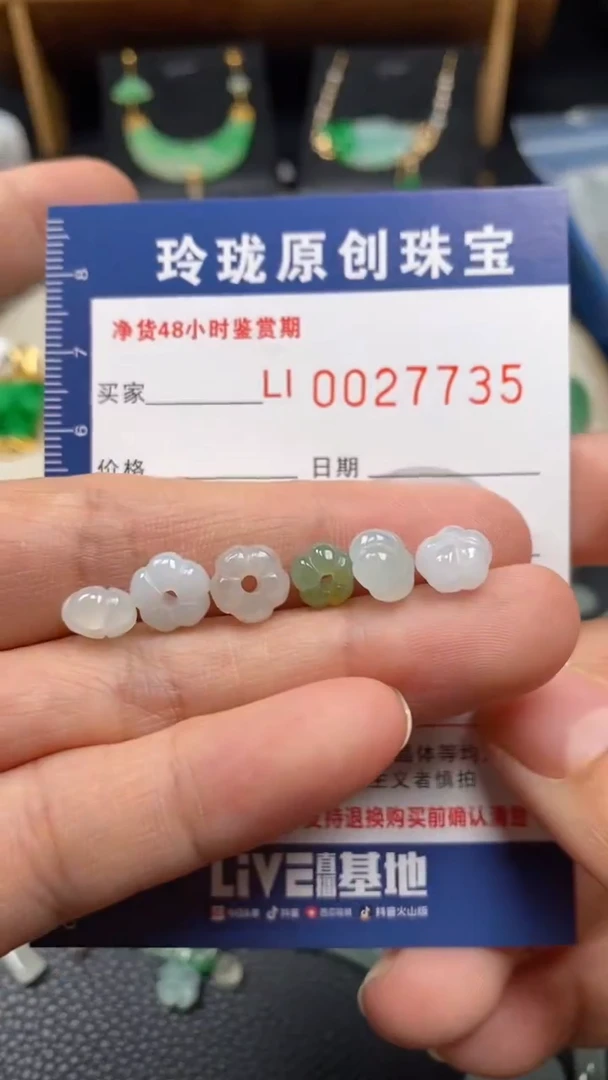【闪购商品】翡翠颈饰未镶嵌翡翠净货27735