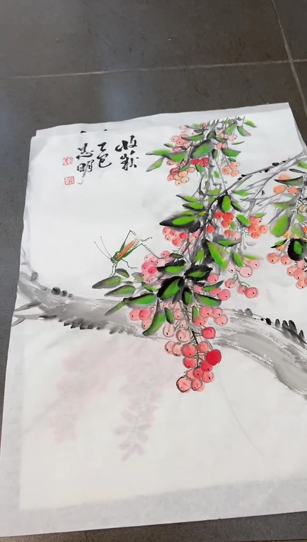 绘画韩江书画-陈志明2