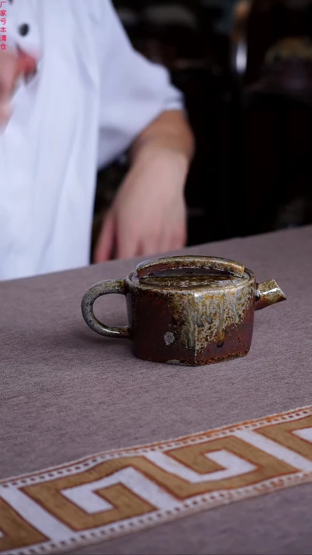 茶壶紫砂紫砂柴烧