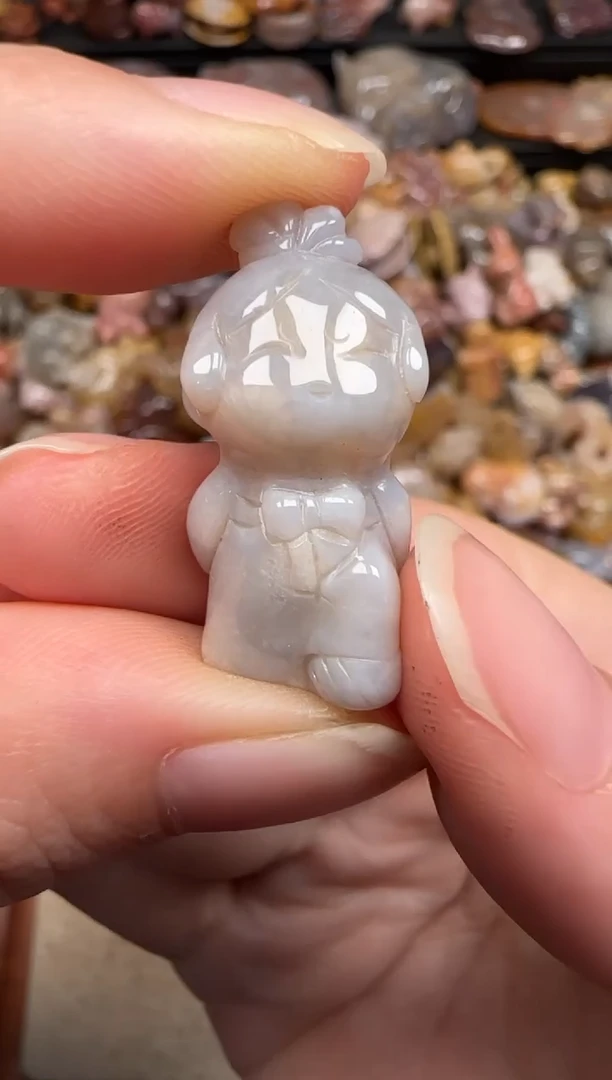硅化珊瑚（珊瑚玉）未镶嵌颈饰273