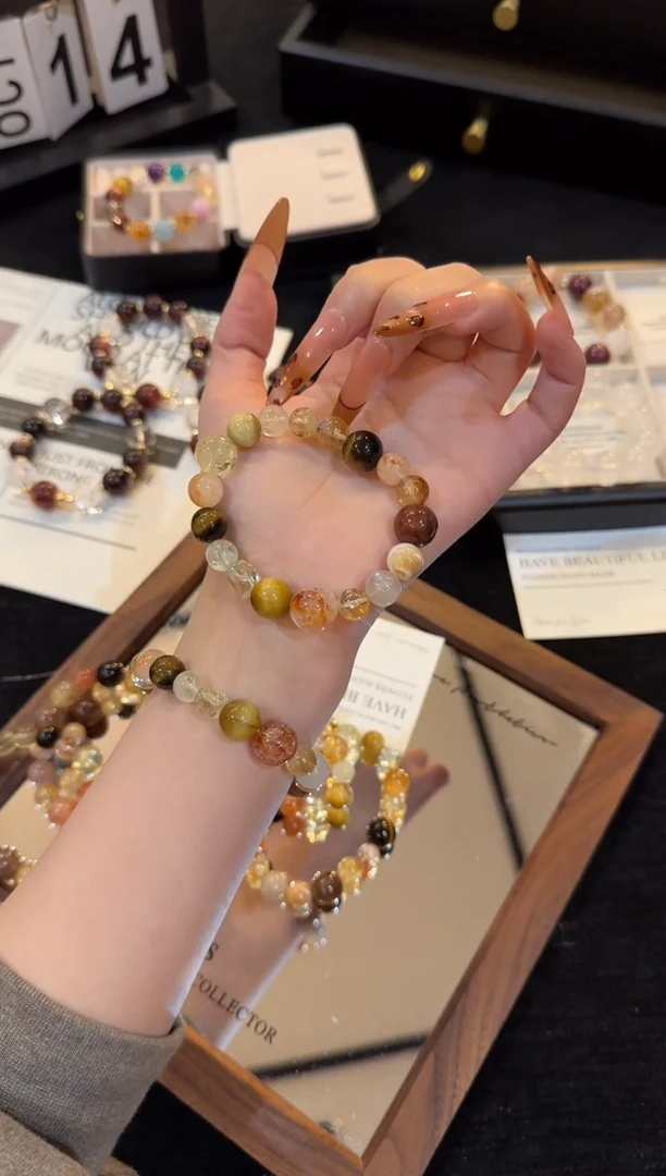 合金手链水晶小富婆x2687