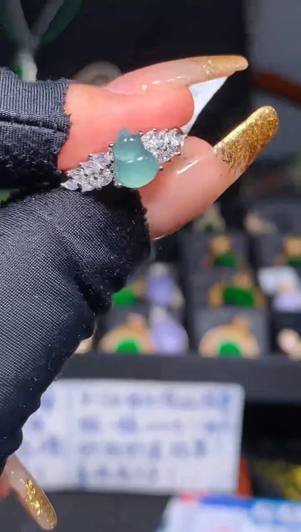 【闪购商品】翡翠戒指未镶嵌4定制翡翠-多样性发货（发其一）