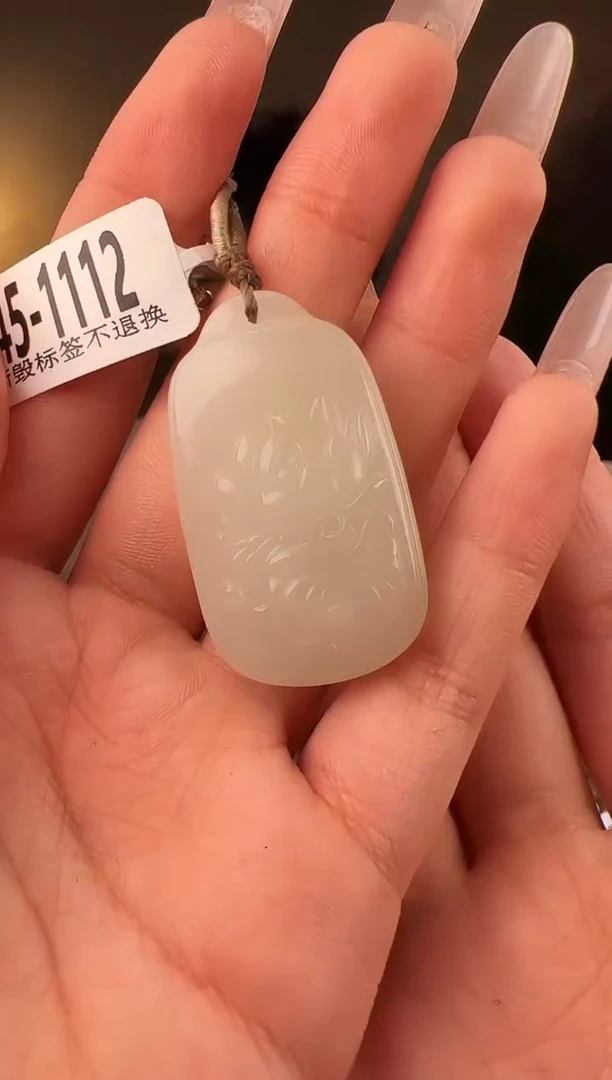 【闪购商品】和田玉颈饰未镶嵌随型1112